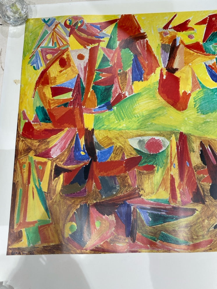 Kunst plakat Asger Jorn